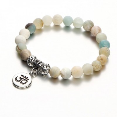 European Style Handmade Turquoise Charm Bracelet for Women