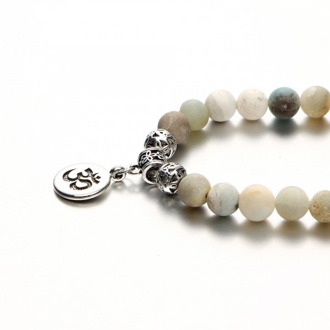 European Style Handmade Turquoise Charm Bracelet for Women