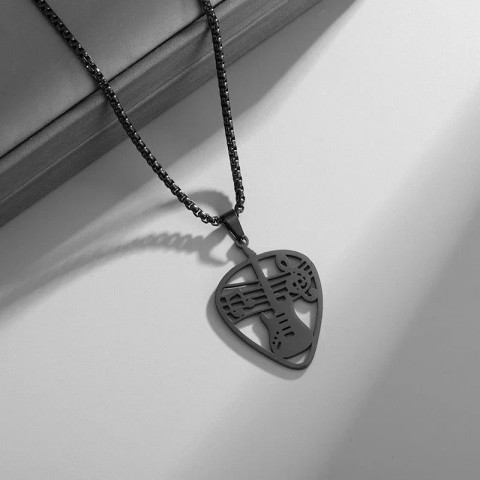 Stainless Steel "Hello Goodbye" Pendant Necklaces for Men and Women