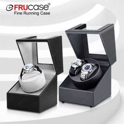 FRUCASE PU Automatic Watch Winder Box 1-0/2-0, Durable & Stylish