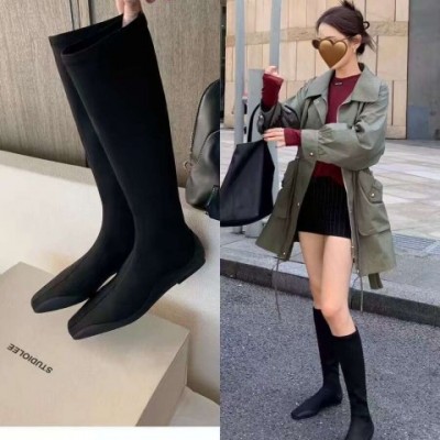 Grape Mom Studiolee Fashionable Manga Knee Boots for Women