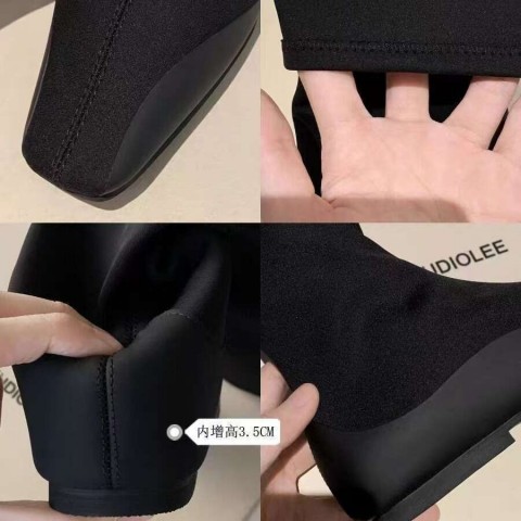 Grape Mom Studiolee Fashionable Manga Knee Boots for Women