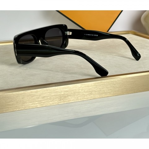 Designer Flat Top Rectangle Sunglasses with UV400 Protection for Men and Women