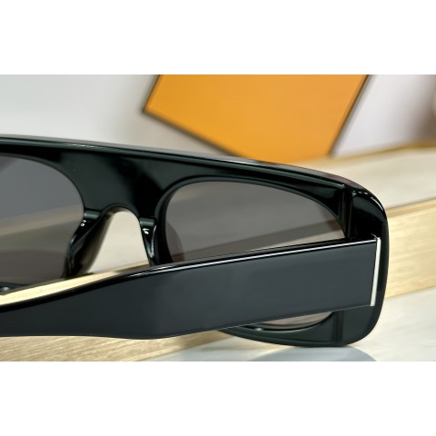 Designer Flat Top Rectangle Sunglasses with UV400 Protection for Men and Women