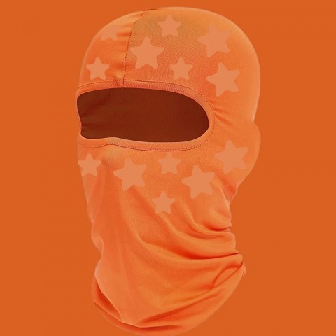 Unisex Cool Full Face Balaclava & Neck Gaiter, Fashion Ski Mask, Black, Multifunction