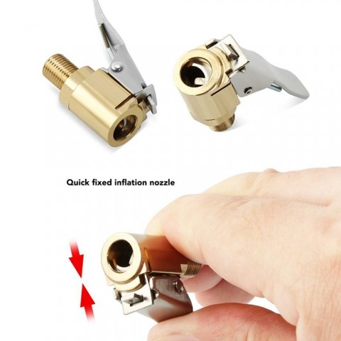 6mm 8mm Car Tire Inflator with Snap-in Tubeless Valve for Compressor
