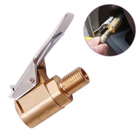 6mm 8mm Car Tire Inflator with Snap-in Tubeless Valve for Compressor