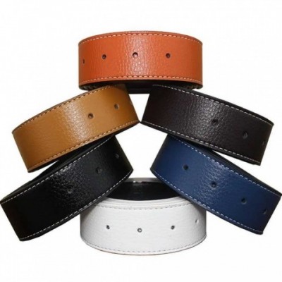 2020 Luxury Men's Narrow Genuine Leather Automatic Strap Belt - Black